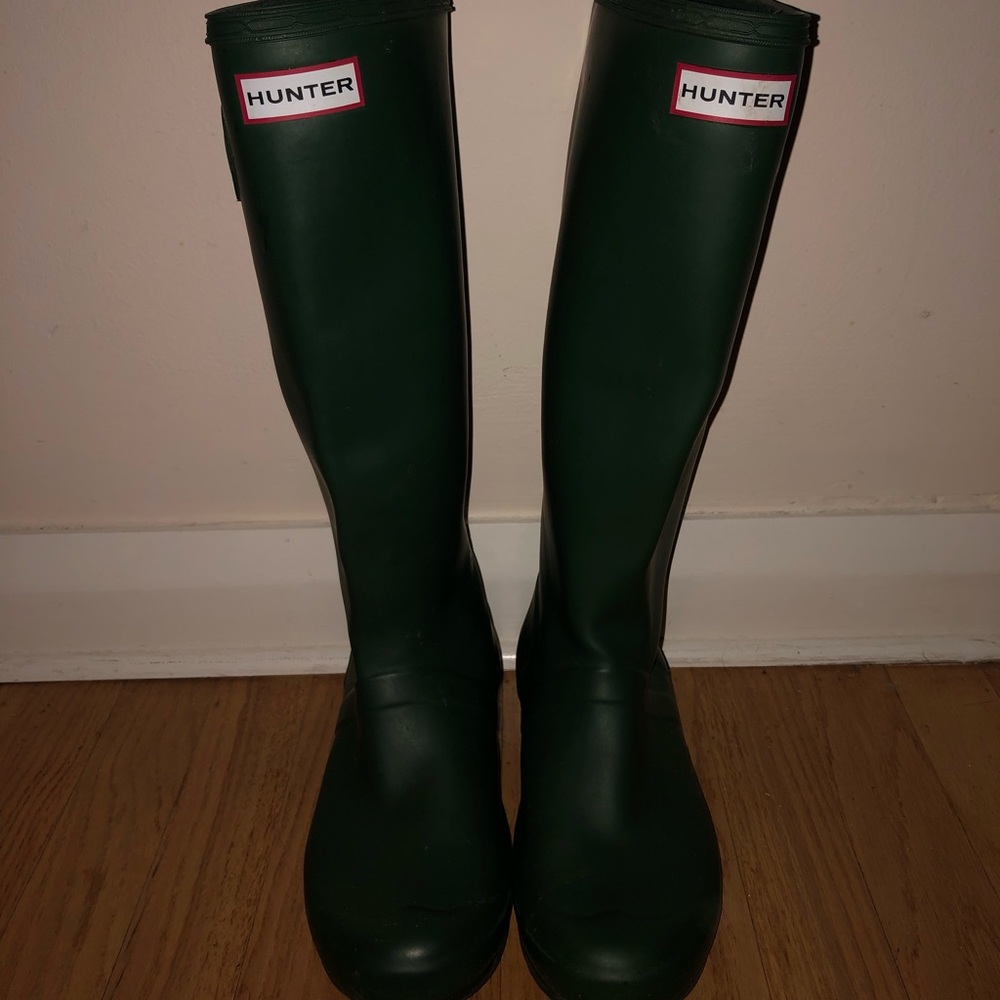 Hunter rain boots